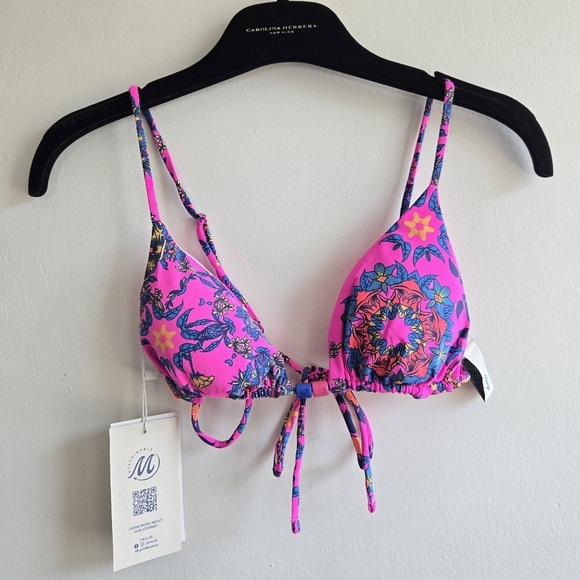 New Maaji Kaleidoscope Zen Sliding Triangle Top/Hope Split Bottom Reversible Set - Picture 9 of 13